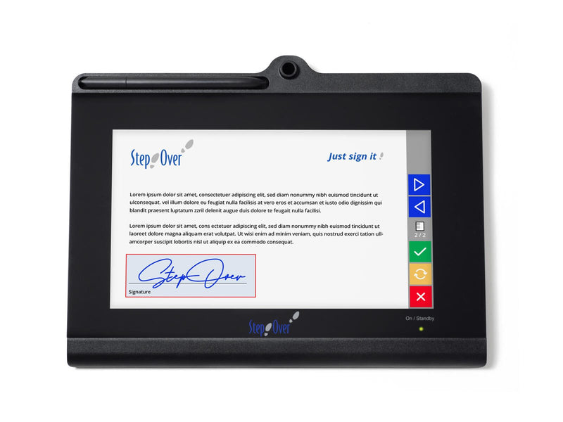 StepOver duraSign Pad NG 10 Unterschriftenpad