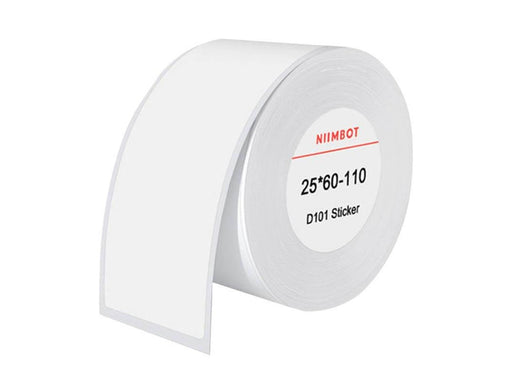 NIIMBOT Thermal labels stickers 25x60 mm 110 pcs (White)