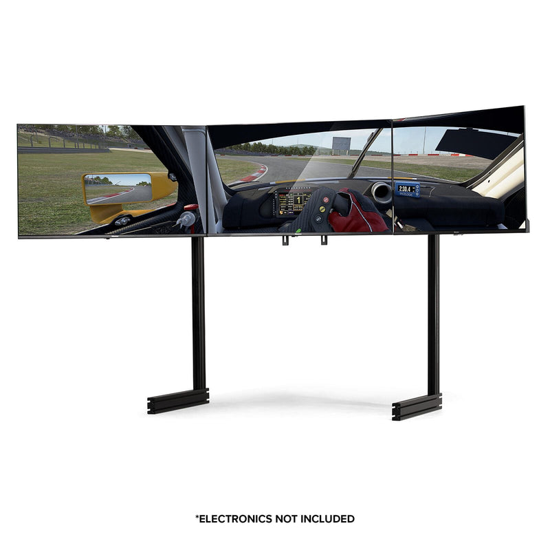 Next Level Racing® Elite Freestanding Triple Monitor Stand - Black Edition