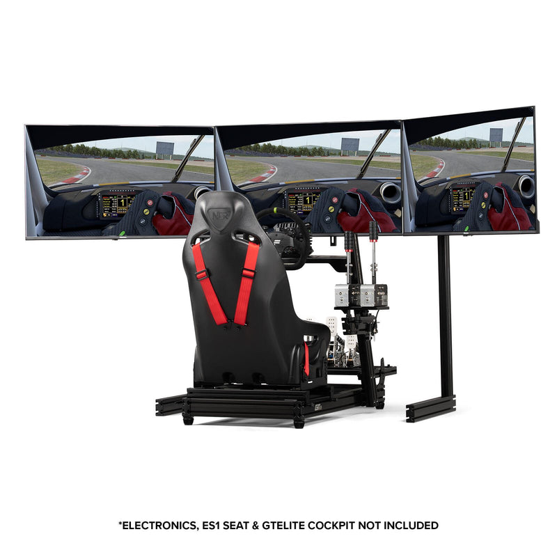 Next Level Racing® Elite Freestanding Triple Monitor Stand - Black Edition