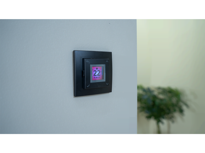 NOBØ Connect SWT-IZB Thermostat Black
