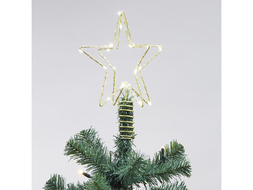 NORDIC WINTER 3D Christmas start w/LED og connector
