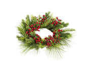 NORDIC WINTER Artificial wreath Ø60 cm w/berries
