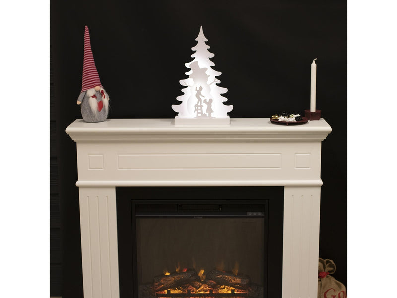 NORDIC WINTER Christmas silhouette 3D LED - Snowman