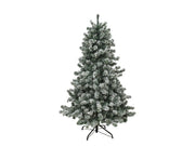 NORDIC WINTER Christmas tree artificial PVC - 180x118 cm - "FROST" w/snow Class B+