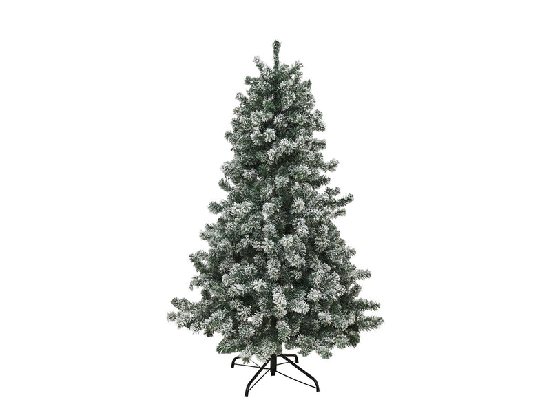 NORDIC WINTER Christmas tree artificial PVC - 180x118 cm - "FROST" w/snow Class B+