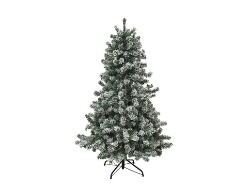 NORDIC WINTER Christmas tree artificial PVC - 180x118 cm - "FROST" w/snow Class B+