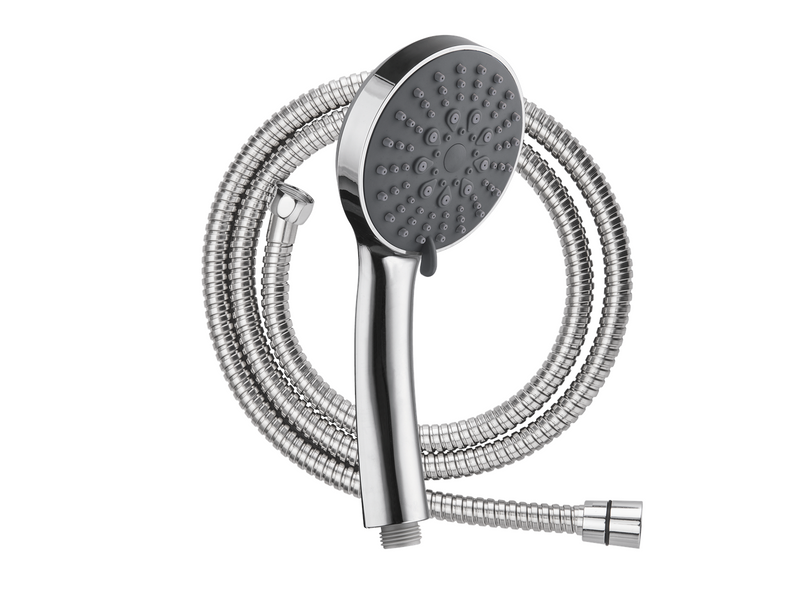NORH Aud shower set 5 spray chrome