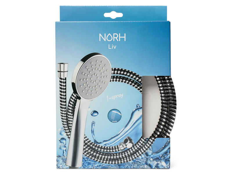 NORH Liv shower set 1 spray chrome