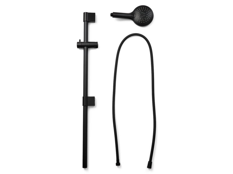 NORH Runa shower bar set 3 spray black