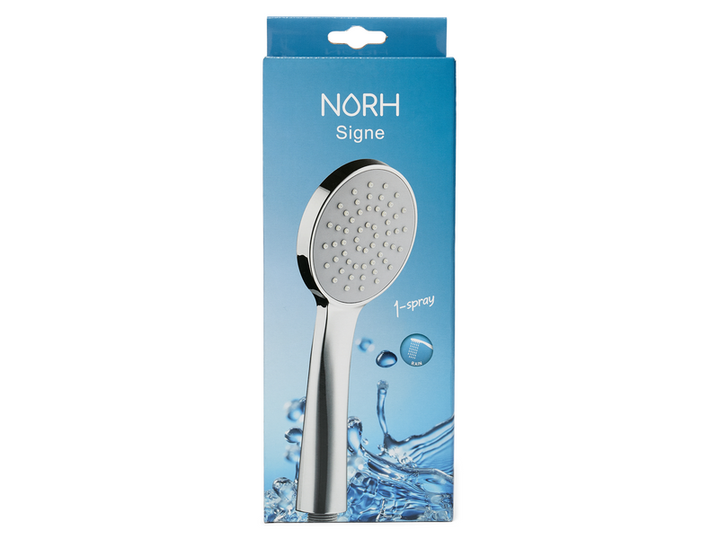 NORH Signe hand shower 1 spray chrome