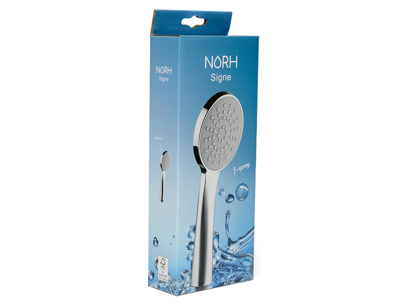 NORH Signe hand shower 1 spray chrome