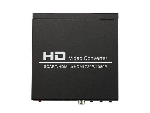 NORTH SCART+HDMI to HDMI HD Converter and Switch Black