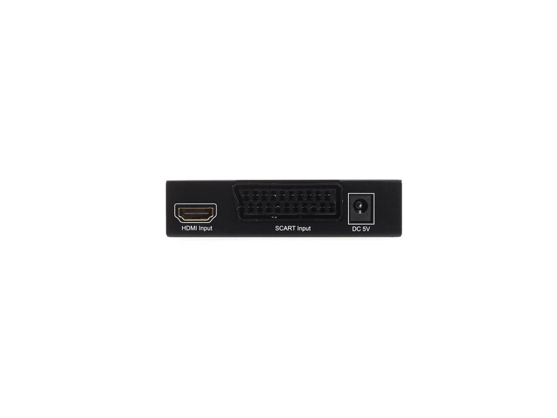 NORTH SCART+HDMI to HDMI HD Converter and Switch Black
