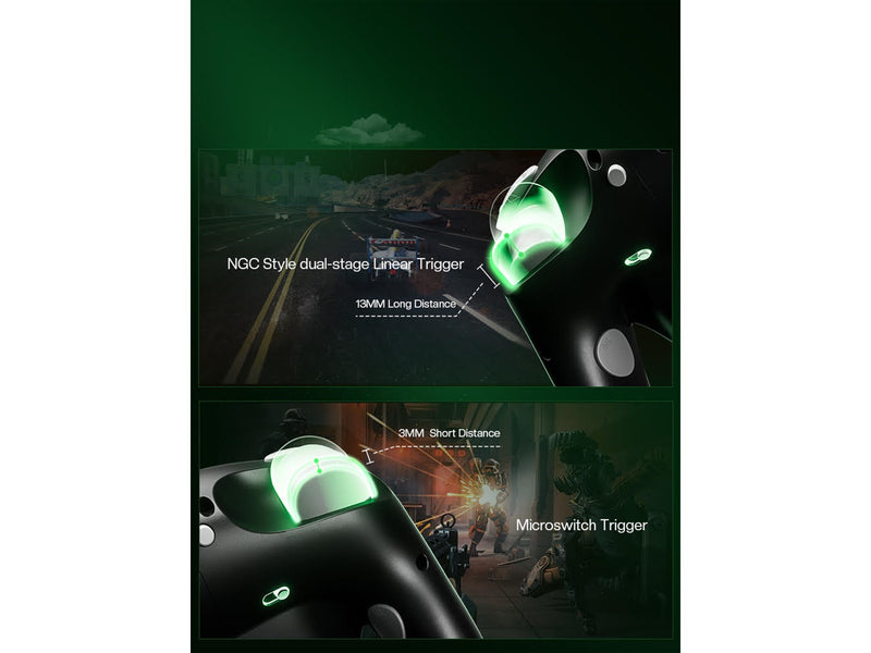 NYXI Wizard 2 - Nintendo Switch GameCube Style Joy - Wireless Controller - Nintendo Switch