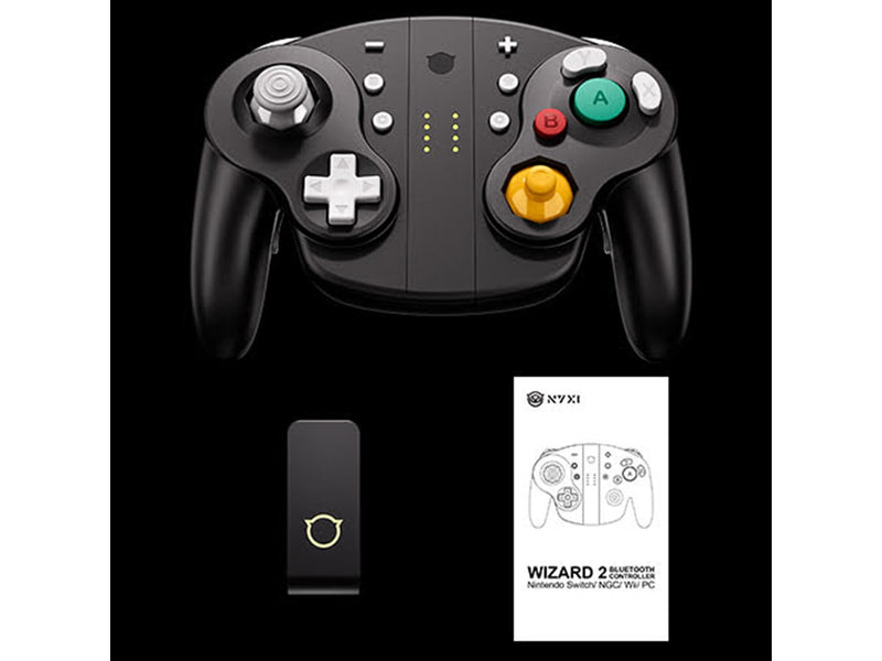 NYXI Wizard 2 - Nintendo Switch GameCube Style Joy - Wireless Controller - Nintendo Switch