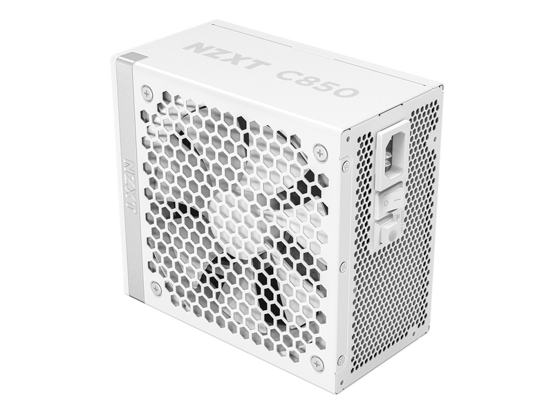 NZXT C-Series C850 (2024) White Netzteile - 850 Watt - 135 mm - ATX 3.1 - 80 Plus Gold zertifiziert