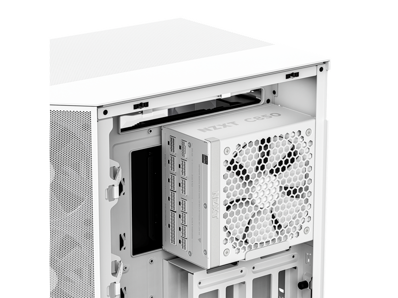 NZXT C-Series C850 (2024) White Netzteile - 850 Watt - 135 mm - ATX 3.1 - 80 Plus Gold zertifiziert