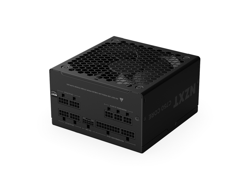 NZXT C750 Core Netzteile - 750 Watt - 135 mm - ATX 3.1 - 80 Plus Gold zertifiziert