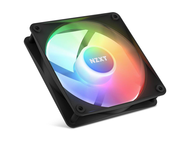 NZXT F120 RGB Core - Black - Gehäuselüfter - 120mm - Schwarz mit RGB LED - 34 dBA