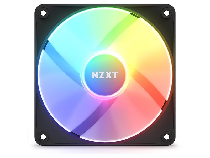NZXT F120 RGB Core - Black - Gehäuselüfter - 120mm - Schwarz mit RGB LED - 34 dBA