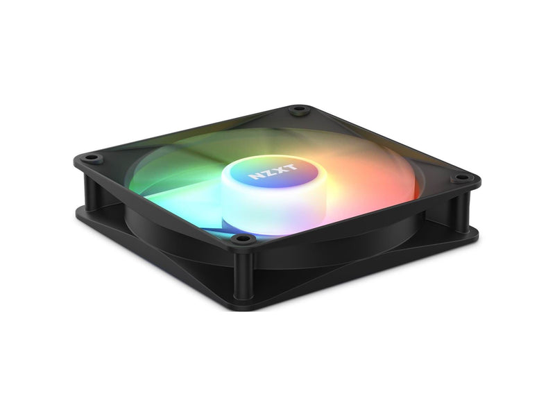 NZXT F120 RGB Core - Black - Gehäuselüfter - 120mm - Schwarz mit RGB LED - 34 dBA