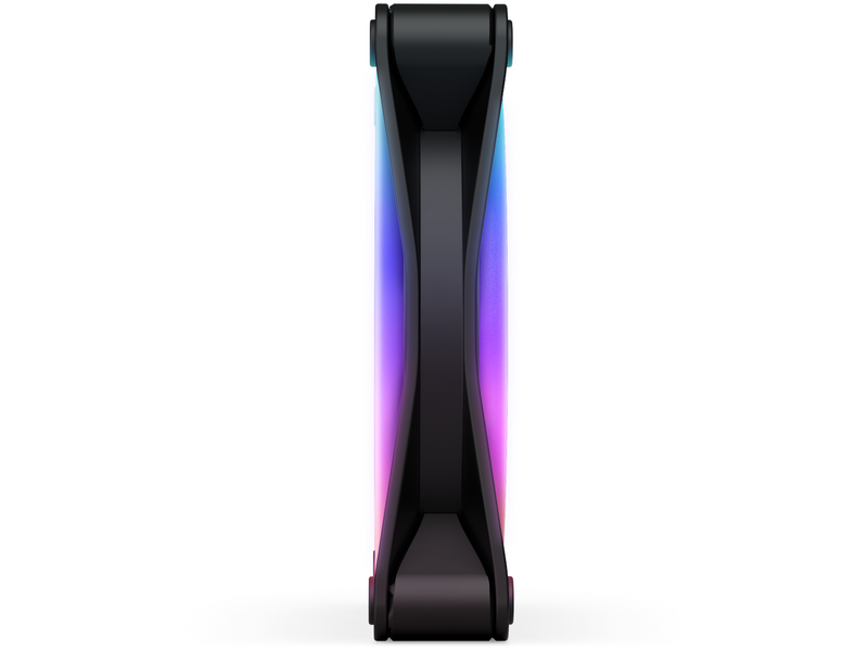 NZXT F120 RGB DUO - Black - Gehäuselüfter - 120mm - Schwarz mit RGB LED - 29 dBA