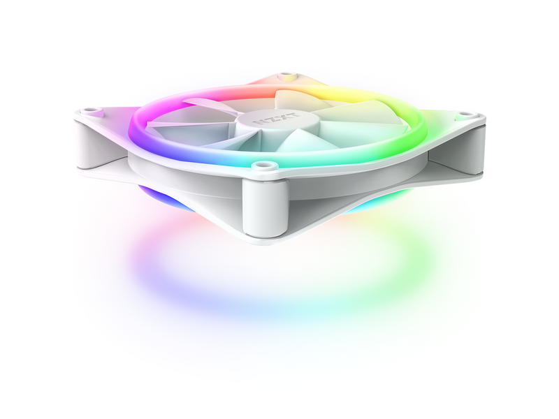 NZXT F120 RGB DUO - White - Gehäuselüfter - 120mm - Weiß - 29 dBA