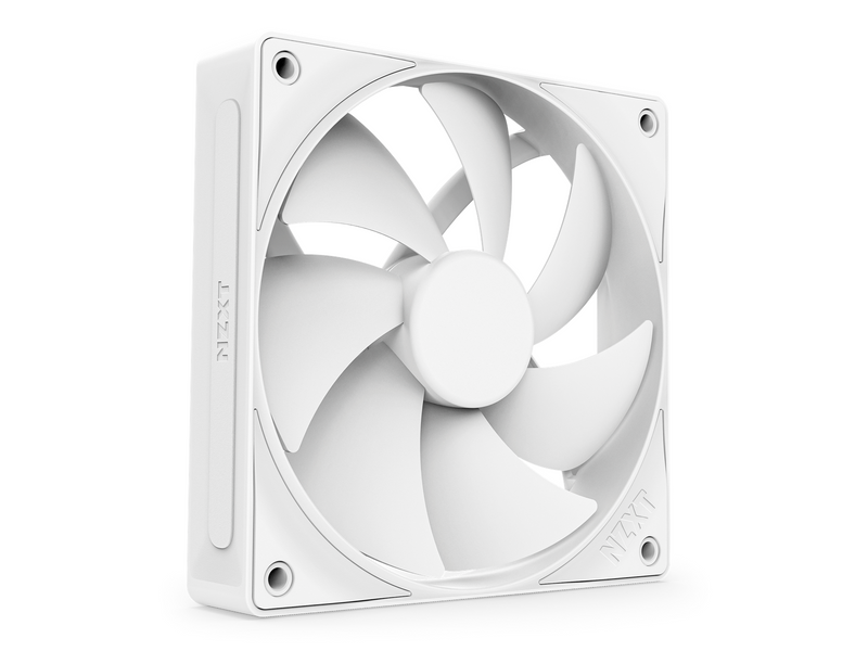 NZXT F120P V2 - Static Pressure - Gehäuselüfter - 120mm - Weiß - 30 dBA