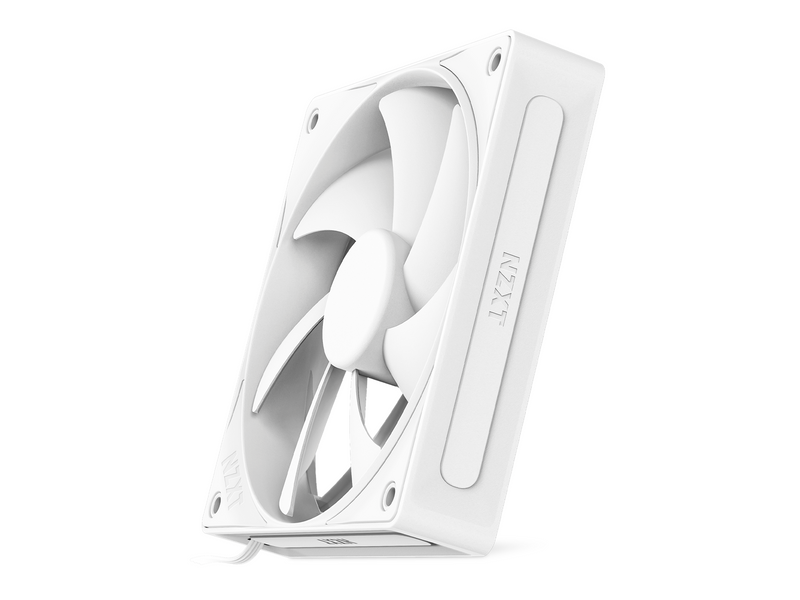 NZXT F120P V2 - Static Pressure - Gehäuselüfter - 120mm - Weiß - 30 dBA