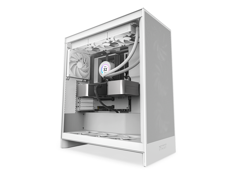 NZXT F120Q V2 Quiet Airflow - Gehäuselüfter - 120mm - Weiß - 25 dBA