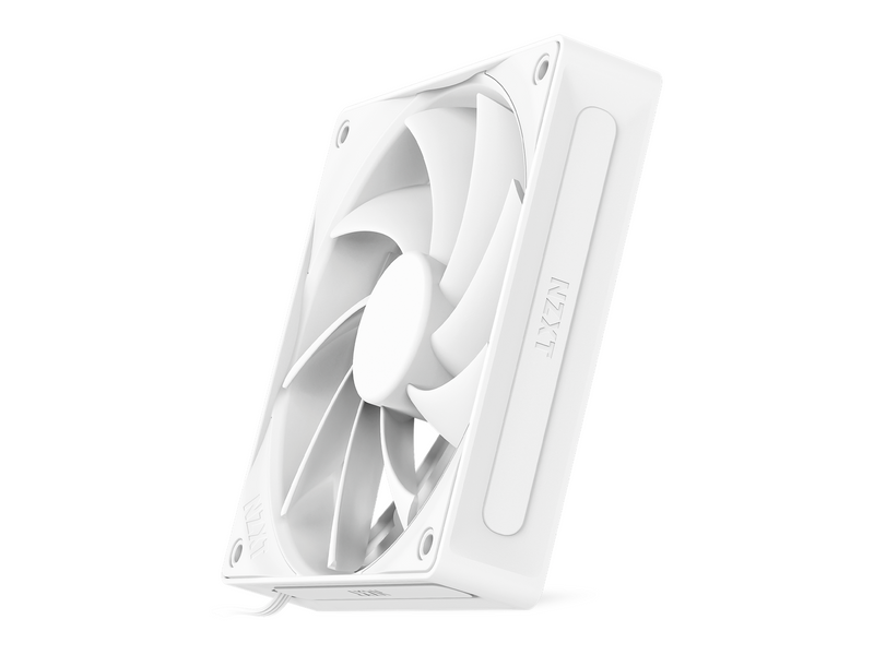 NZXT F120Q V2 Quiet Airflow - Gehäuselüfter - 120mm - Weiß - 25 dBA
