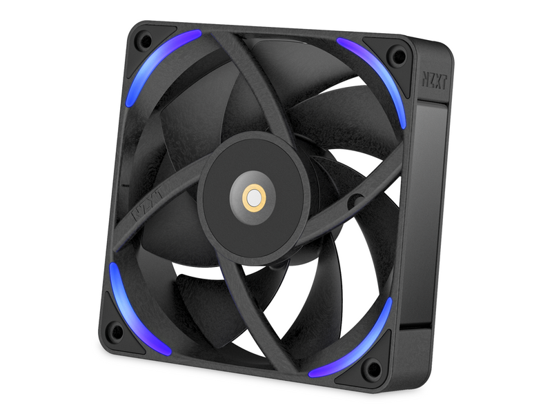 NZXT F120X Performance Fan - Gehäuselüfter - 120mm - Schwarz mit RGB LED - 41 dBA