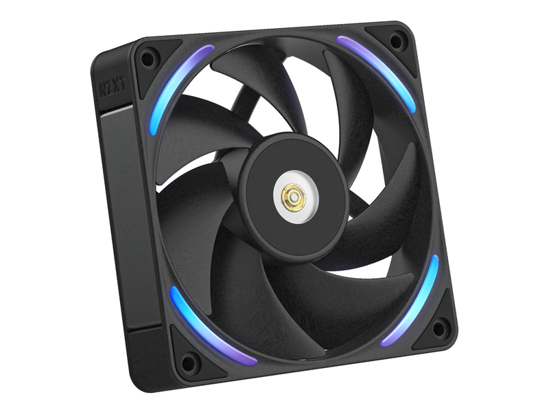 NZXT F120X Performance Fan - Gehäuselüfter - 120mm - Schwarz mit RGB LED - 41 dBA