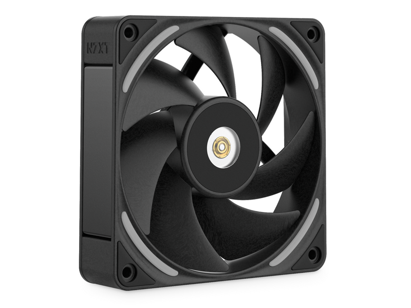 NZXT F120X Performance Fan - Gehäuselüfter - 120mm - Schwarz mit RGB LED - 41 dBA