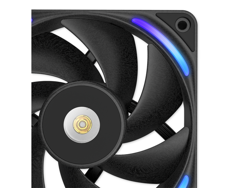 NZXT F120X Performance Fan - Gehäuselüfter - 120mm - Schwarz mit RGB LED - 41 dBA
