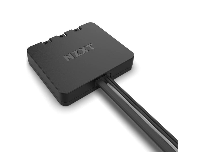 NZXT F140 RGB 2-pack & RGB Controller - Black - Gehäuselüfter - 140mm - Schwarz mit RGB LED - 33 dBA