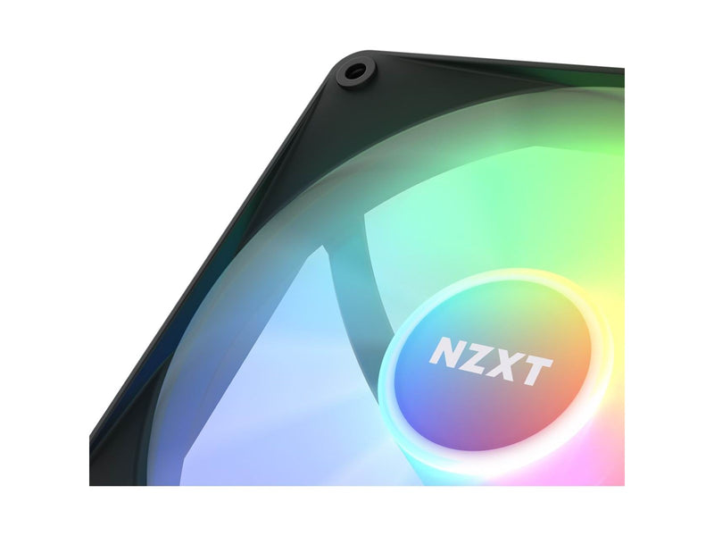 NZXT F140 RGB Core - Black - Gehäuselüfter - 140mm - Schwarz mit RGB LED - 35 dBA