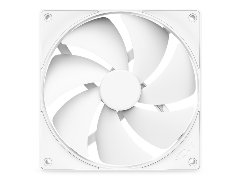 NZXT F140P V2 - Static Pressure - Gehäuselüfter - 140mm - Weiß - 30 dBA