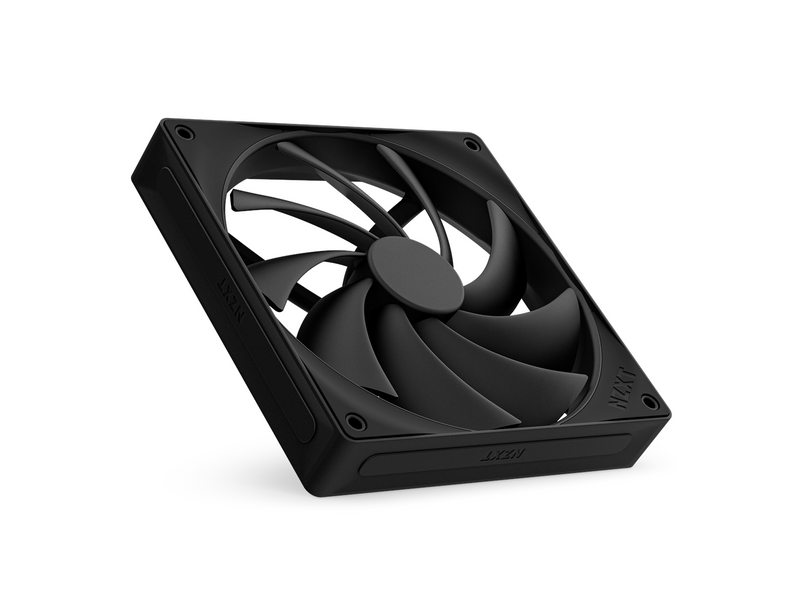 NZXT F140Q V2 Quiet Airflow - Gehäuselüfter - 140mm - Schwarz - 25 dBA