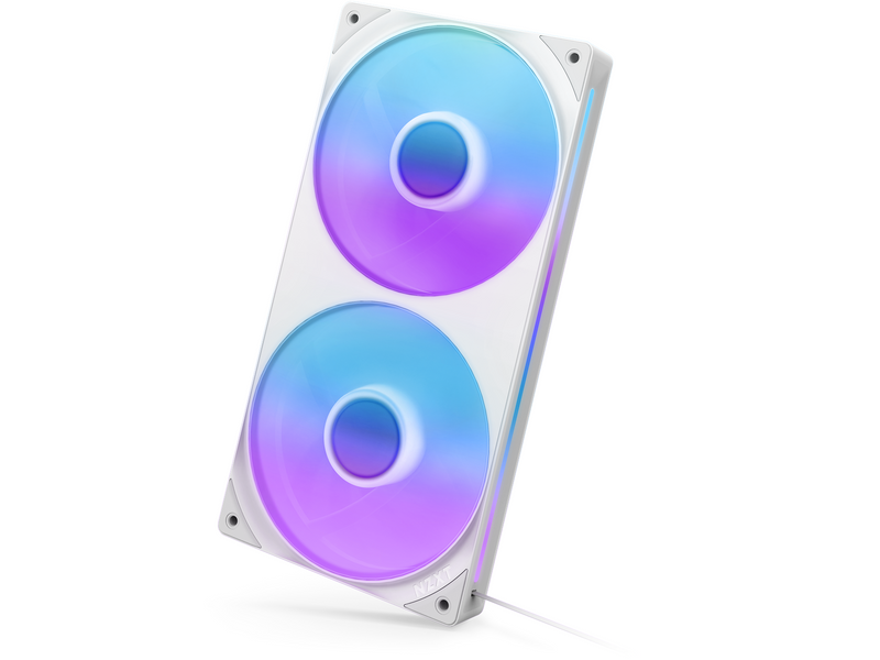 NZXT F240 RGB CORE UNIBODY - 240mm - Gehäuselüfter - 240mm - Weiß - 30 dBA