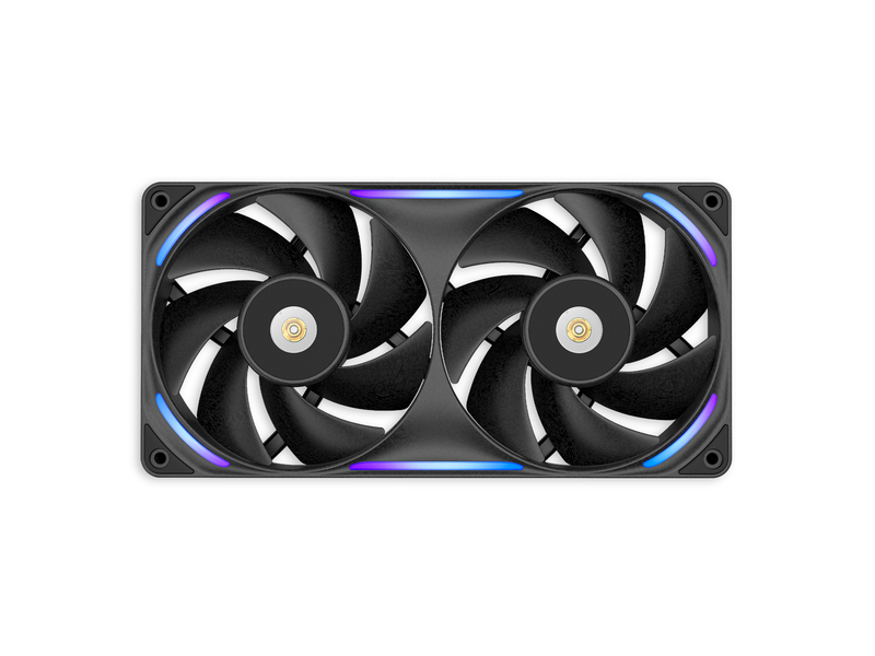 NZXT F240X - Gehäuselüfter - 240mm - Schwarz mit RGB LED - 41 dBA