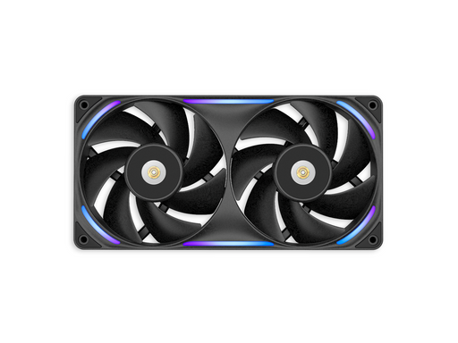NZXT F240X - Gehäuselüfter - 240mm - Schwarz mit RGB LED - 41 dBA