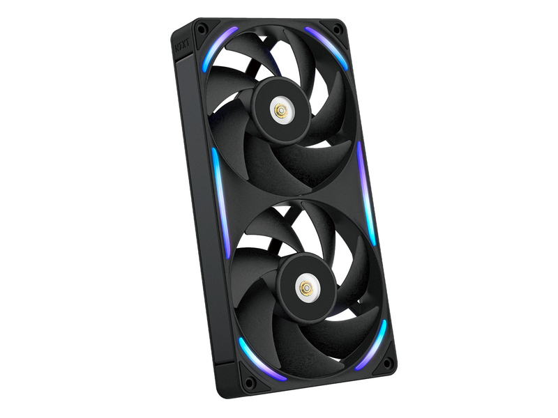 NZXT F240X - Gehäuselüfter - 240mm - Schwarz mit RGB LED - 41 dBA