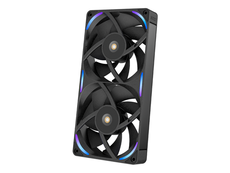 NZXT F240X - Gehäuselüfter - 240mm - Schwarz mit RGB LED - 41 dBA