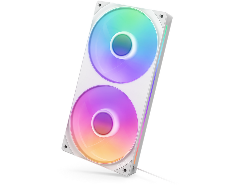 NZXT F280 RGB CORE - 280mm - Gehäuselüfter - Weiß - 30 dBA