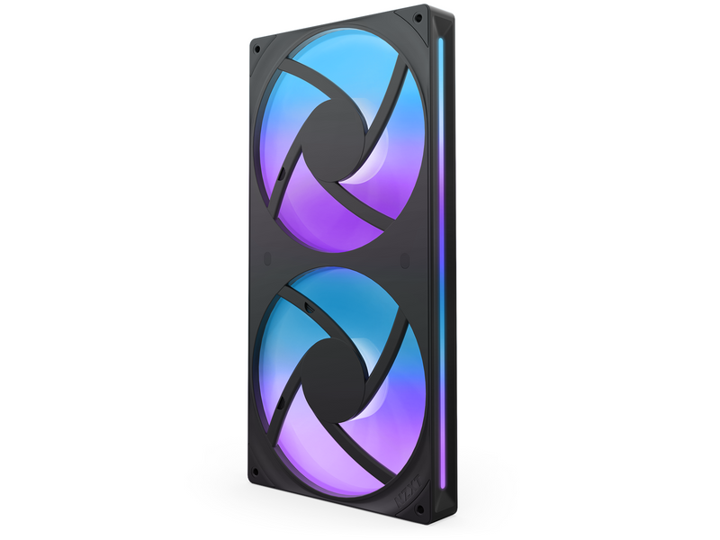 NZXT F280 RGB CORE UNIBODY - 280mm - Gehäuselüfter - Schwarz - 30 dBA
