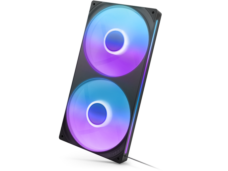 NZXT F280 RGB CORE UNIBODY - 280mm - Gehäuselüfter - Schwarz - 30 dBA