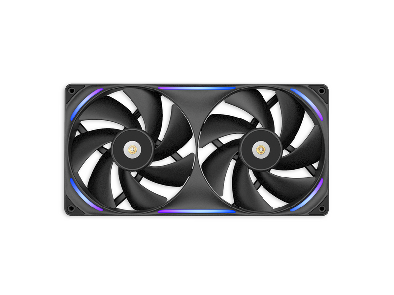 NZXT F280X - Gehäuselüfter - 140mm - Schwarz mit RGB LED - 41 dBA