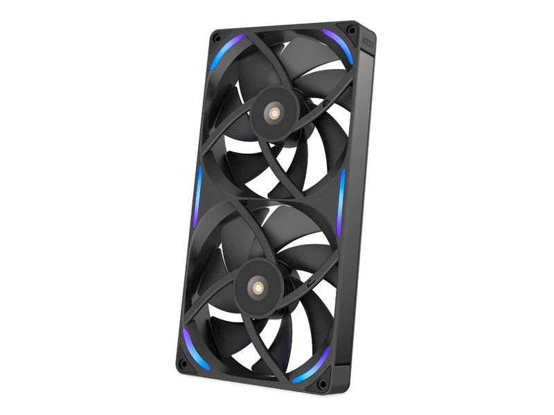 NZXT F280X - Gehäuselüfter - 140mm - Schwarz mit RGB LED - 41 dBA